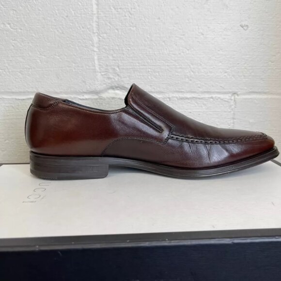 Magnanni Linea Merino 16923 Brown Leather Loafer Dress Shoes Slip On Men's 7 M - Picture 3 of 12